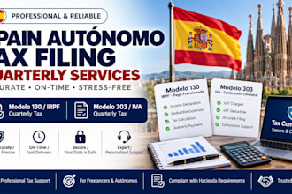 file spain quarterly tax modelo 130 303 irpf iva for autonomo self employed