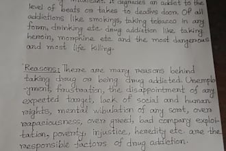 write anything with my beautiful handwriting