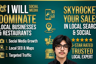 do digital marketing for local business and restaurant marketing