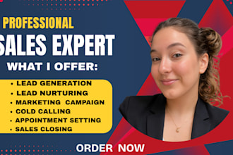 be your high ticket sales closer, b2b sales rep, appointment setter