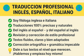 translate and edit your texts