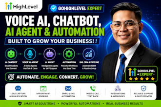gohighlevel voice ai gohighlevel chatbot ai agent ghl automation workflow