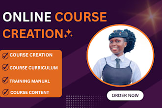 create online course creation online course content online course curriculum
