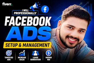 set up, manage, and run profitable facebook ads for your business goal