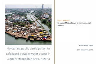 conduct environmental and sustainability research