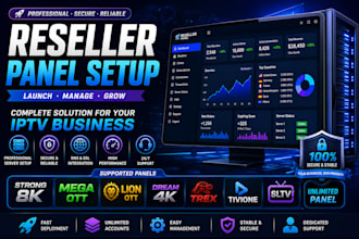 strong 8k, mega ott, lion ott, dream 4k, trex, tivione, sltv, unlimited panel