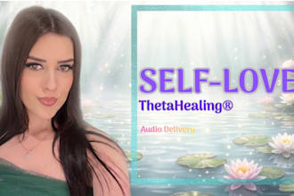 send you guided audio thetahealing affirmations for self love