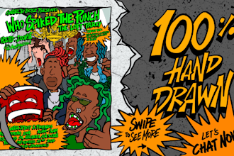 draw your music concert event poster, and party flyer