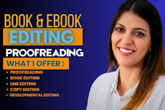 grammar check proofread or copy edit text document or novel book editor