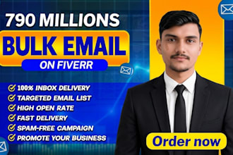 send bulk email or blast emails in millions