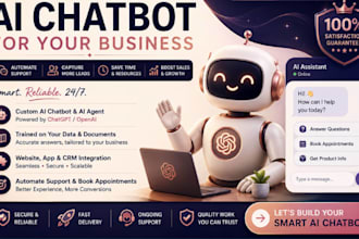 build a custom ai chatbot and ai agent for your business
