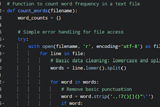 do python scripting data automation and c programming code