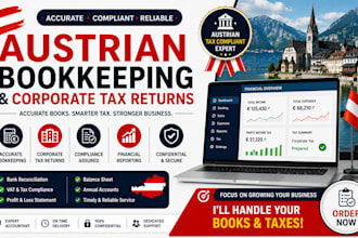 do your austrian bookkeeping and corporate tax returns