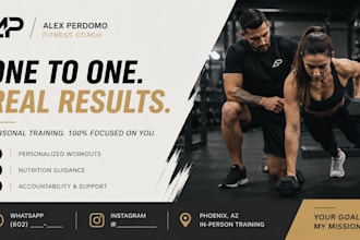 design a professional flyer for your business