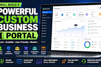 build a powerful custom business portal