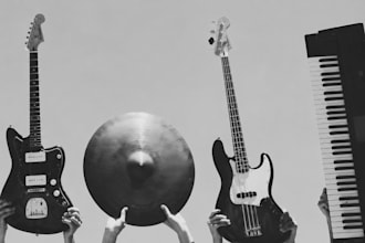 record live saxophone, electric guitar, acoustic guitar and piano for any style