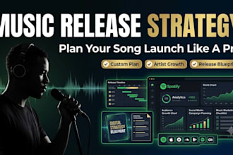 create a music release strategy and growth plan for your music distribution