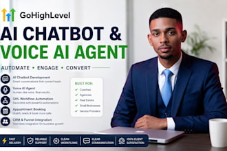 create go high level advance ai chatbot ghl conversational ai ghl voice ai agent