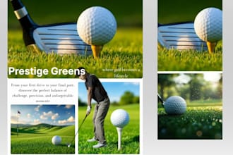design a suitable landing page for sports and fitness brands