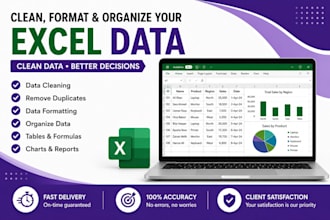 clean, format and organize your microsoft excel data