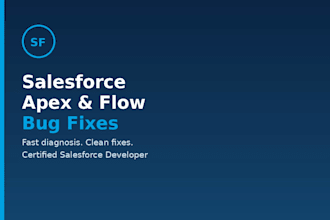 fix your salesforce apex or flow bug quickly