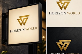 create a luxury minimalist business logo for your brand