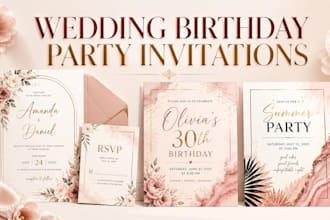 design canva journal, elegant wedding invitation, planner templates