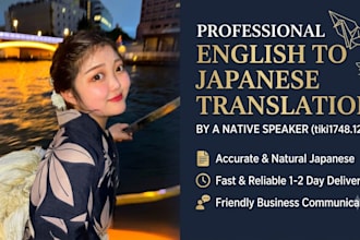 translate english to japanese accurately and naturally