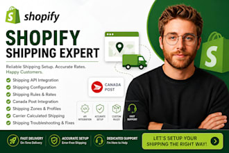 do shopify shipping API, shipping configuration, shipping rules, canada post