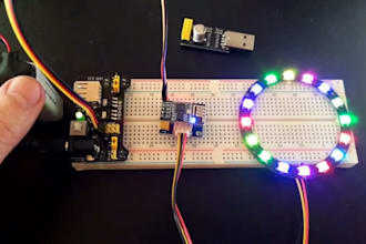 design led pcb, led driver, led controller, dmx lighting and esp32 led