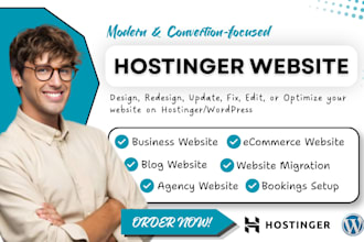 hostinger website design hostinger website redesign hostinger wordpress website