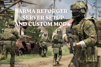 do arma reforger server setup, arma reforger weapons, map creation, arma mod