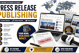 publish press release on top news websites with dofollow backlinks