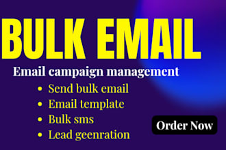 do bulk email marketing email blast email campaign