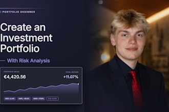 create an investment portfolio tracker for you