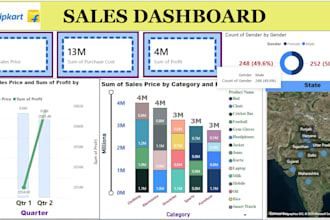 create professional excel dashboards and power bi reports