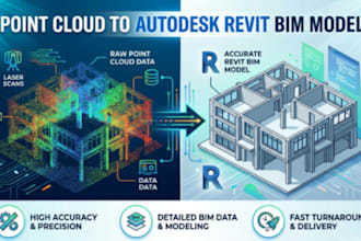 convert point cloud to accurate autodesk revit bim model