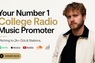 pitch music to 2000 college radio stations, djs and song radio airplay website