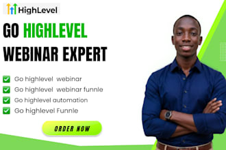 do gohighlevel webinar, gohighlevel webinar funnel, ghl funnel  ghl automation
