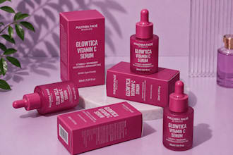 design cosmetic packaging and beauty product labels