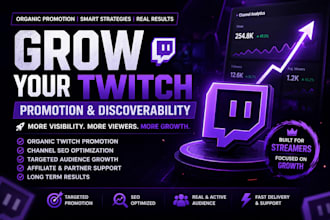 accelerate your twitch channel growth and discoverability