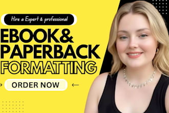 do book formatting paperback and kindle ebook formatting amazon kdp publishing