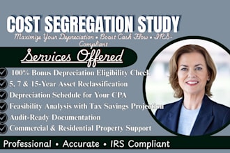 unlock 100 percent bonus depreciation, cost segregation study