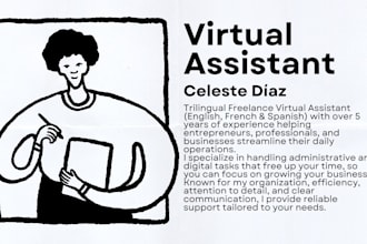 help you save time by managing your administrative and digital tasks