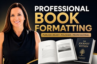 professional book formatting and ebook formatting for amazon KDP self publishing