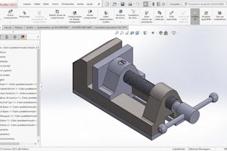 do welding jig, cnc fixture, robot gripper and conveyor solidworks cad with boms