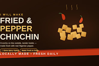 do fried and pepper chinchin locally