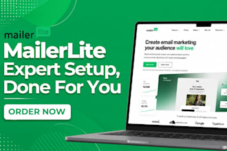 setup mailerlite automation mailerlite landing page and mailerlite campaign