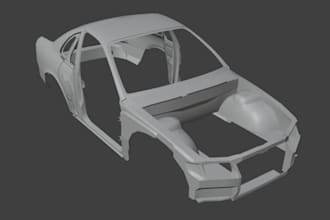 build custom car parts for different vehicle model body kit, interior exterior