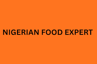 write and develop nigeria food recipe for you